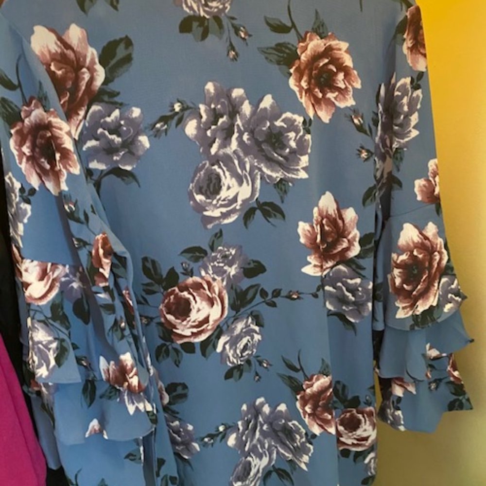 Women's Blue Blouse